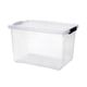 Caixa Organizadora com Tampa e Rodinhas New Plastic 80L 1213